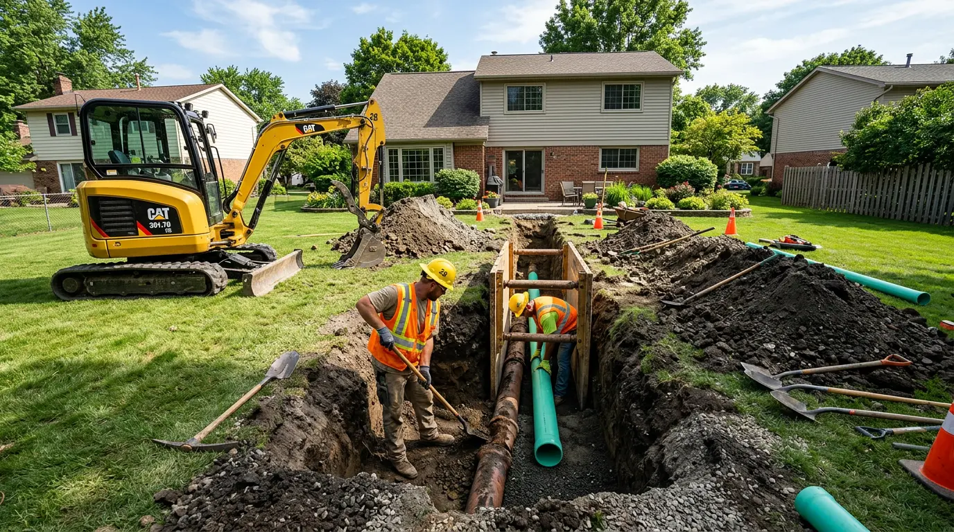 Sewer Line Repair in Perkiomen, PA